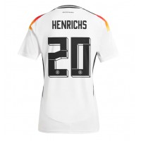 Camiseta Alemania Benjamin Henrichs #20 Primera Equipación Eurocopa 2024 manga corta